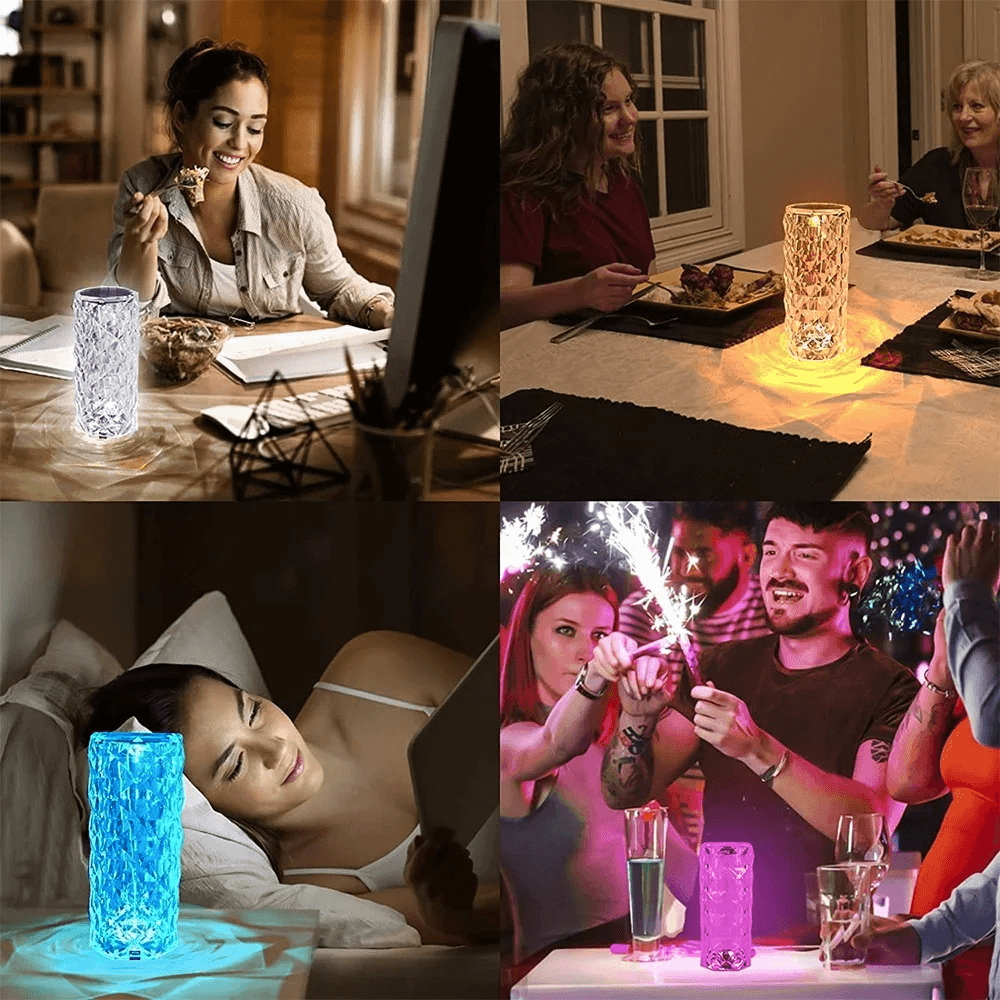 Crystal Multi Colour Lamp - smartishTrend